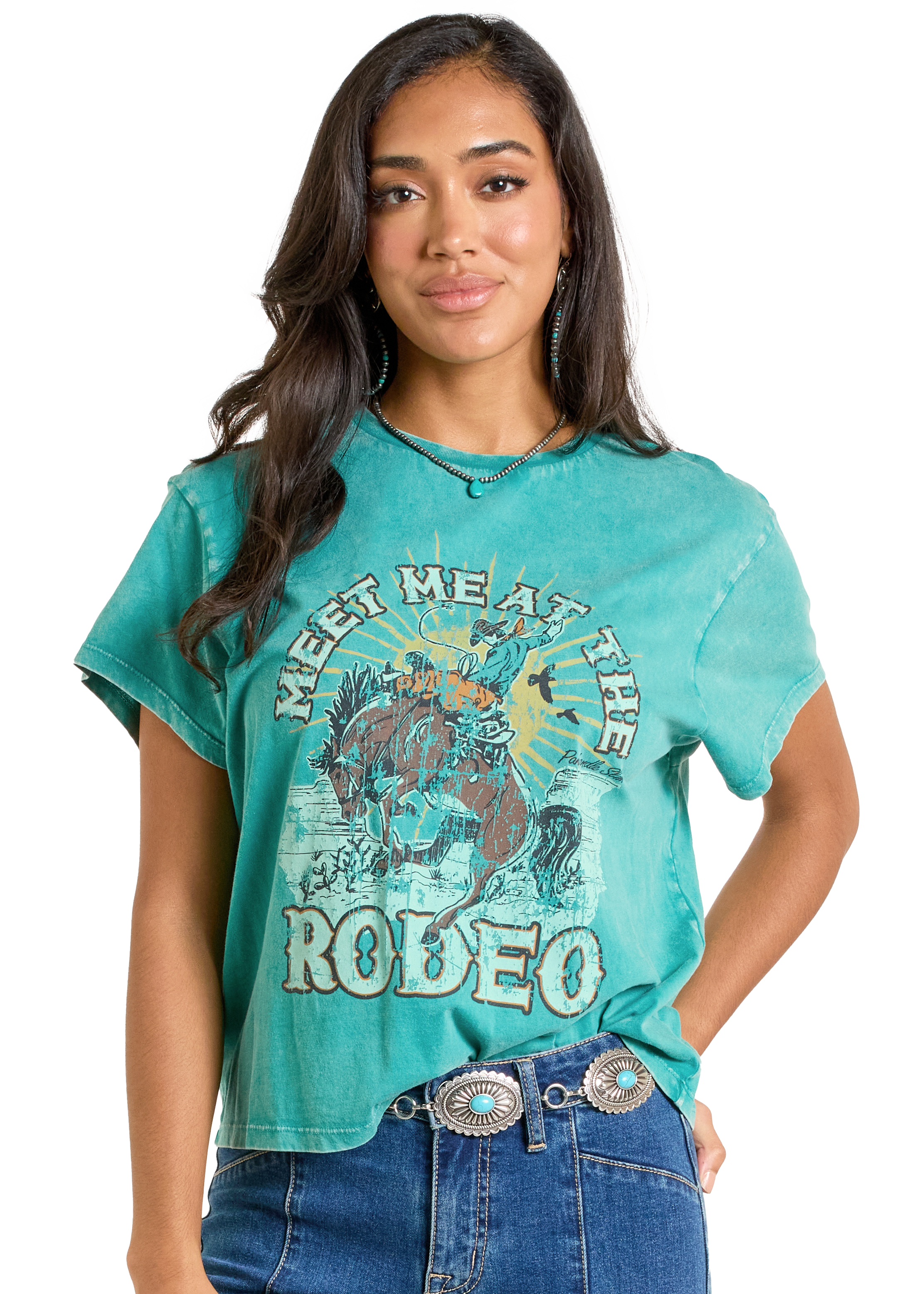 Women's Rodeo Boxy Fit Tee | Panhandle Slim