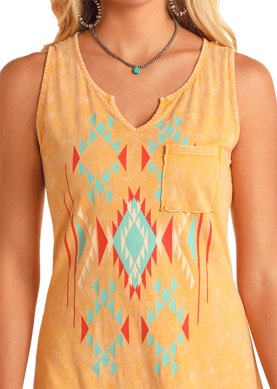 Women's Aztec Tank Dress S Women's Aztec Tank Dress S