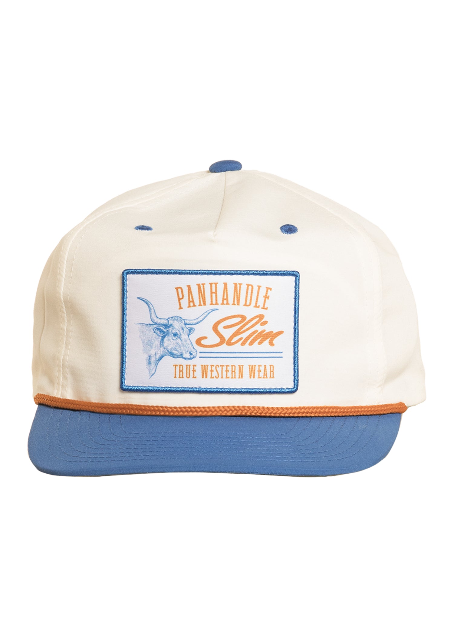 Cap with Panhandle Slim logo on a white background