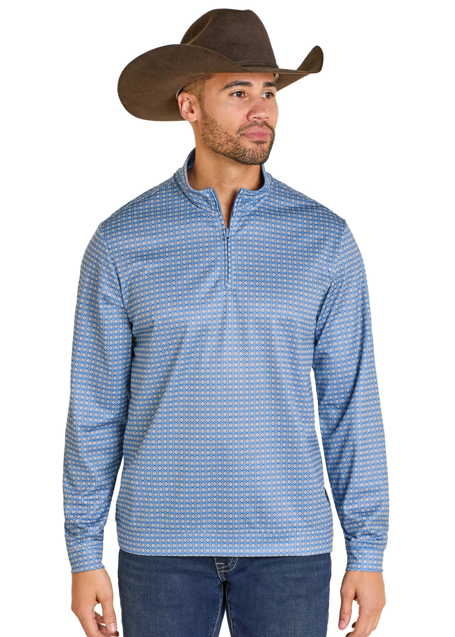 Men's Dual Diamonds Performance Pullover S Men's Dual Diamonds Performance Pullover S