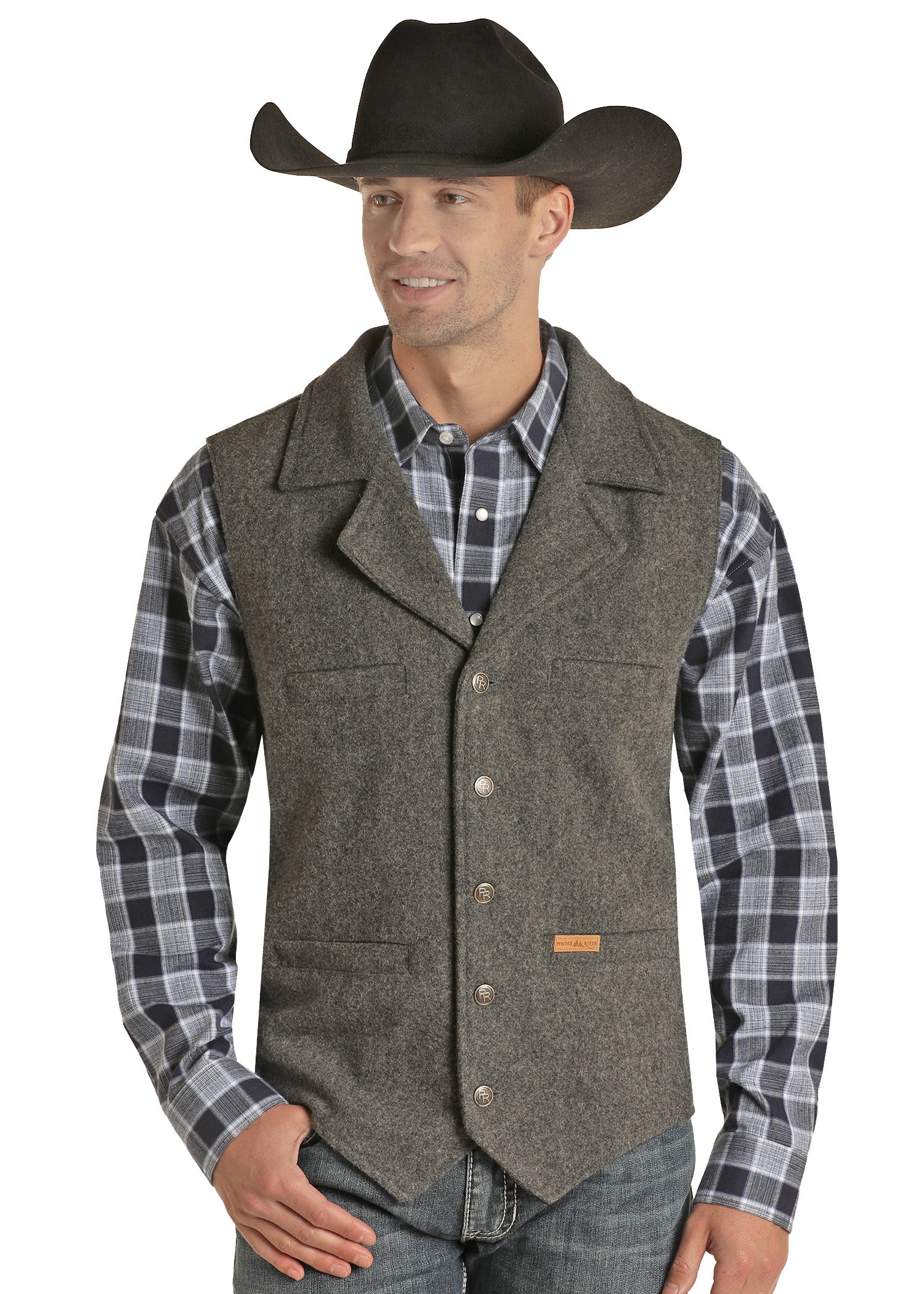 Men's Montana Wool Vest | Panhandle Slim