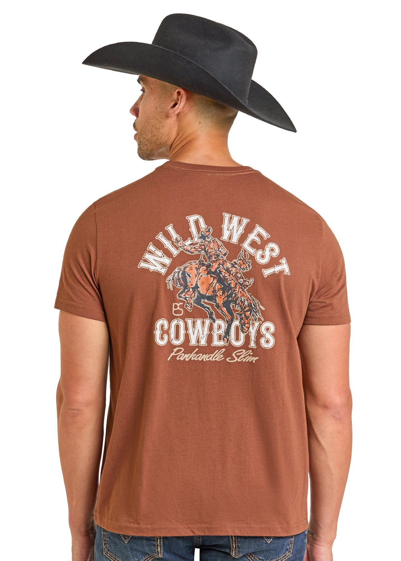 Unisex Wild West Cowboys Graphic T-Shirt | Panhandle Slim